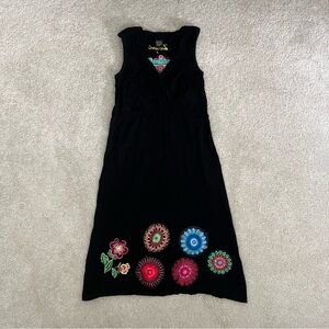 Desigual Eclectic‎ Embroidered Midi Dress
